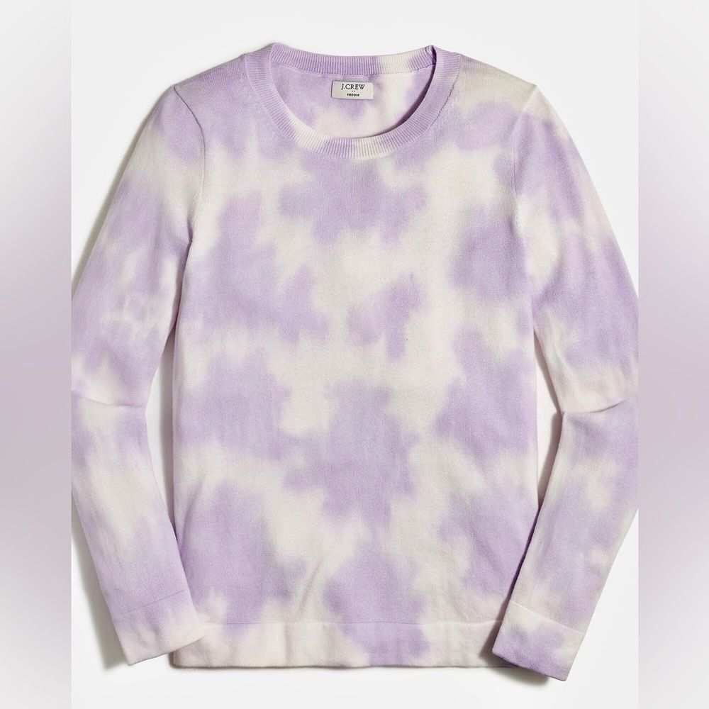J Crew Tie Dye Teddie Sweater NWT